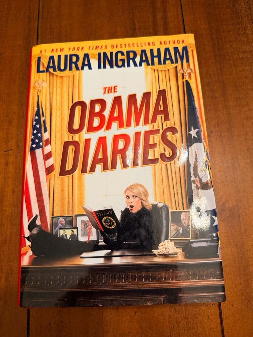 LAURA INGRAHAM The Obama Diaries SIGNED Bookplate First Edition 1st Printing